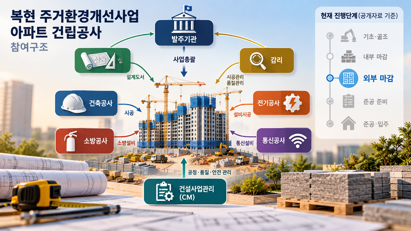 복현 주거환경개선사업 아파트 건립공사 IMG02 정보 이미지