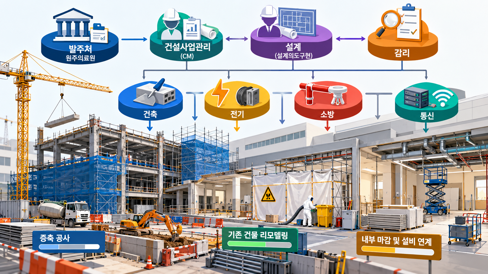 원주의료원 증축 및 리모델링 건축공사 IMG02 정보 이미지