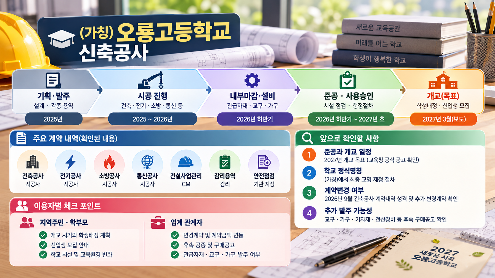 가칭 오룡고등학교 신축공사 IMG03 정보 이미지