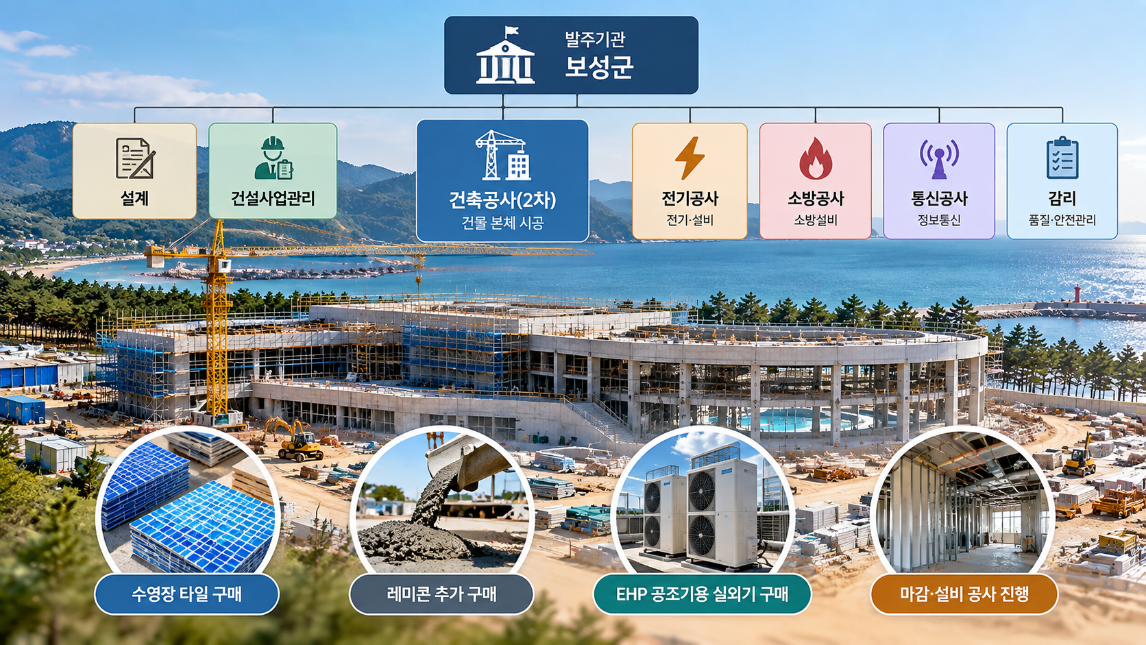 율포 해양복합센터 건립 건축공사(2차) IMG02 정보 이미지