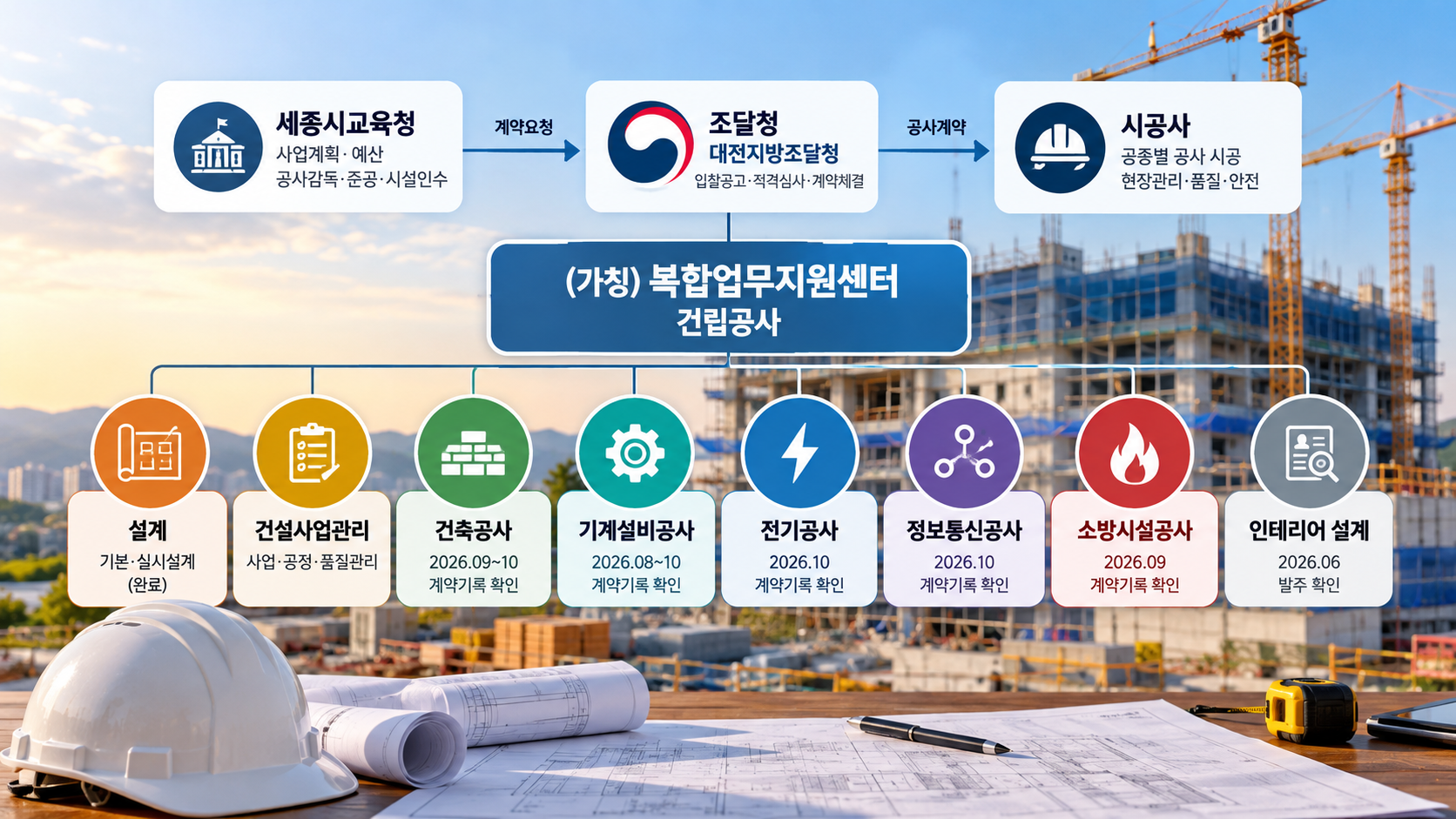 (가칭)복합업무지원센터 건립공사 IMG02 정보 이미지