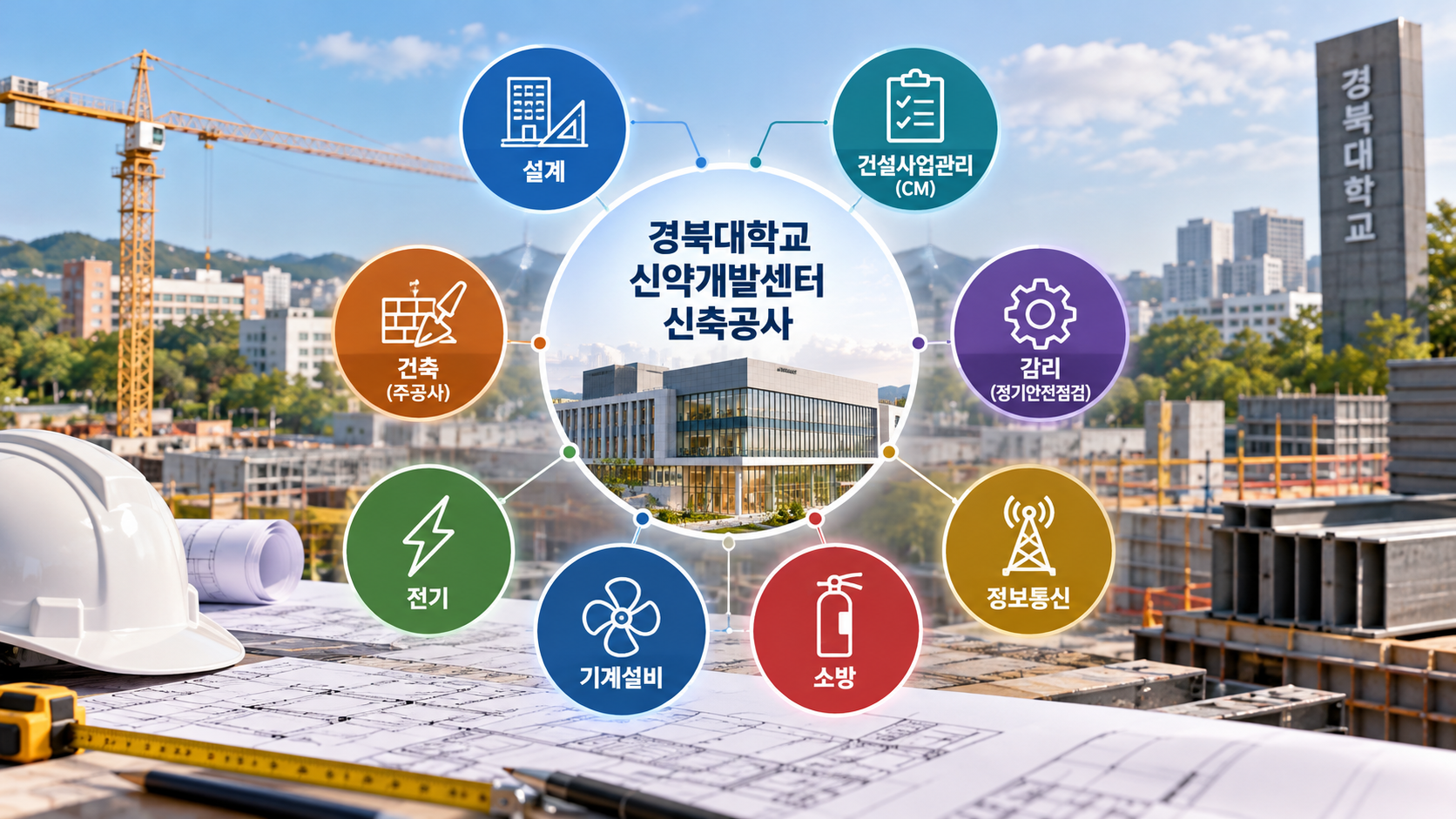 경북대학교 신약개발센터 신축공사 IMG02 정보 이미지